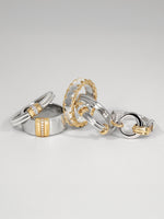 Single Golden Arc Ring