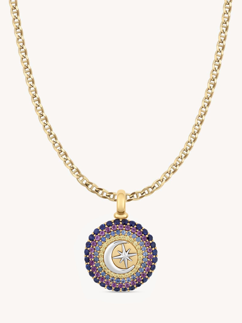 Crescent Star Pendant