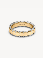 Two-Toned Stitched Ring
