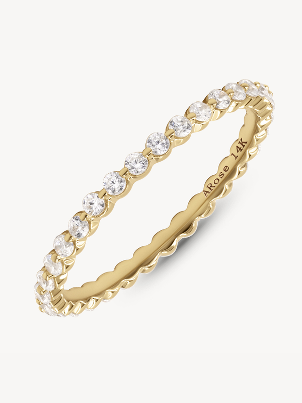 Floating Eternity Diamond Band