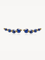 Curved Sapphire Studs