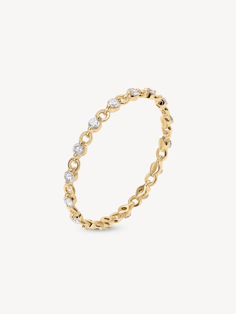 Wrapped in Lab-Grown Diamonds Eternity Ring