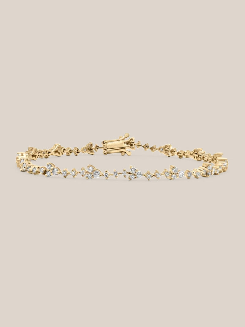 Diamond Trio Tennis Bracelet