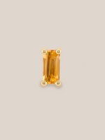 Citrine Birthstone Studs