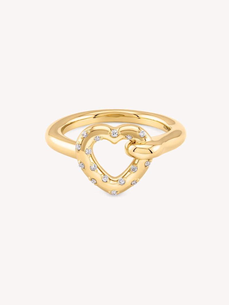Aria Heart Ring