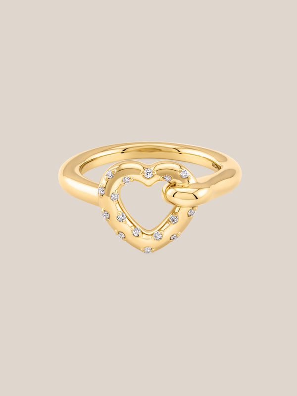 Aria Heart Ring