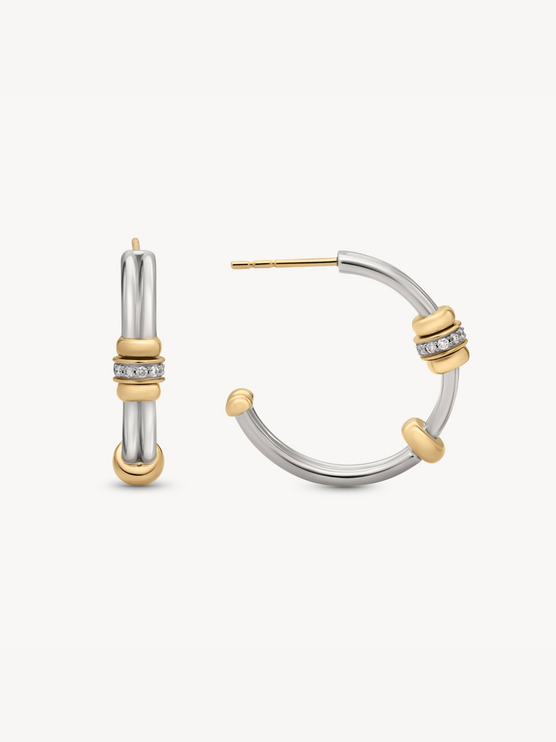 Golden Arc Hoops