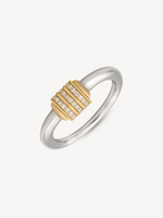 Mixed Metal Spinning Latch Ring