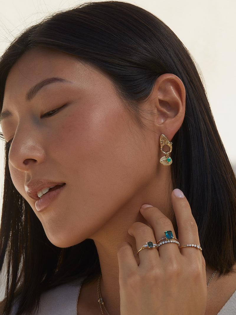 Lock Earrings