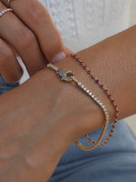 Wrapped in Rubies Bracelet