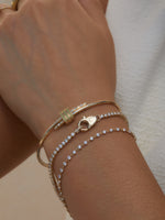 Peridot Latch Bracelet