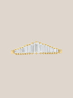 Art Deco Diamond Tiara Ring