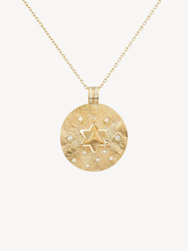 Diamond Merkabah Necklace