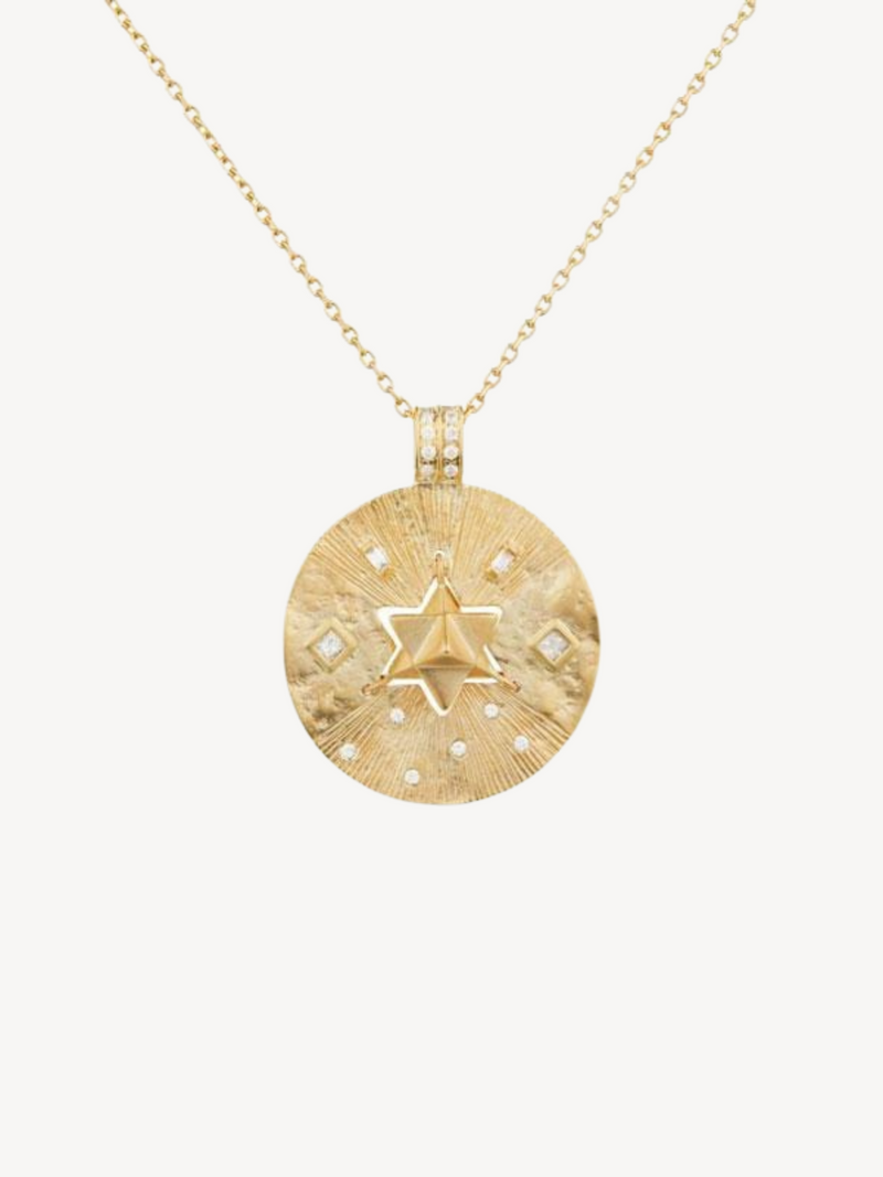 Diamond Merkabah Necklace
