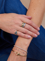 Starry Ocean Blues Ring