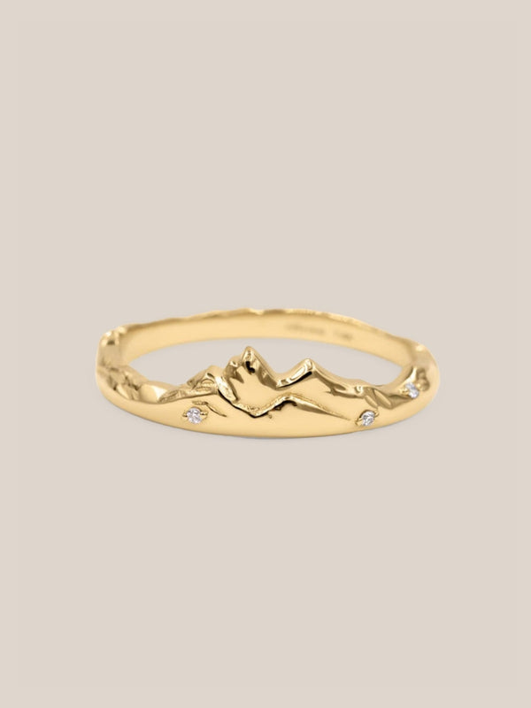 Mountain Peak Ring