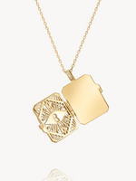 Diamonds and Key Dream Book Necklace