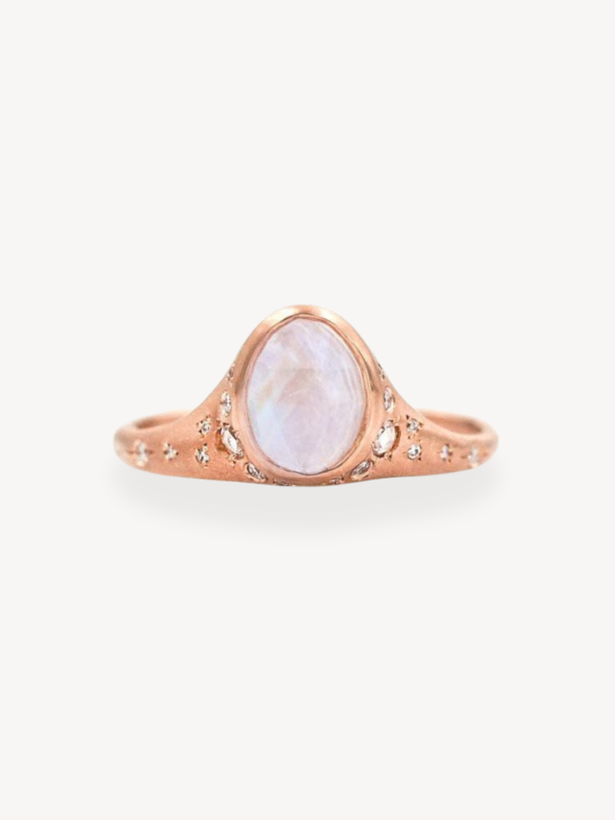 Illuminating Moonstone Ring