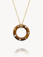 Tiger's Eye Aria Necklace