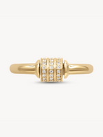 Diamond Spinning Fidget Ring 14K Gold | Audry Rose