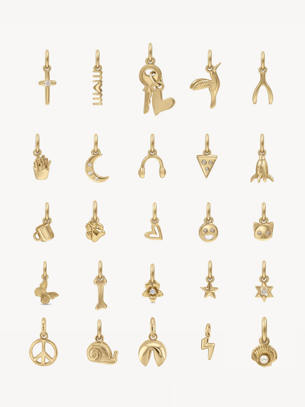 Mini Golden Charms