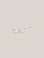 Curved Diamond Studs
