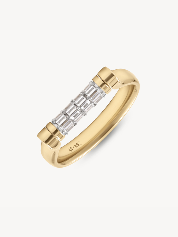 Tusk Baguette Flip Ring