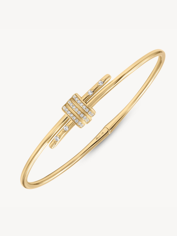 Diamond Latch Bracelet