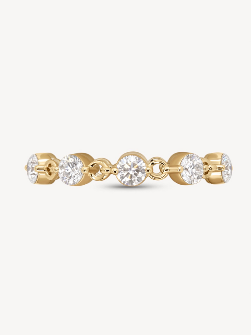 Wrapped in Lab-Grown Diamonds Eternity Ring