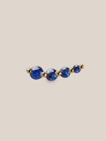 Curved Sapphire Studs