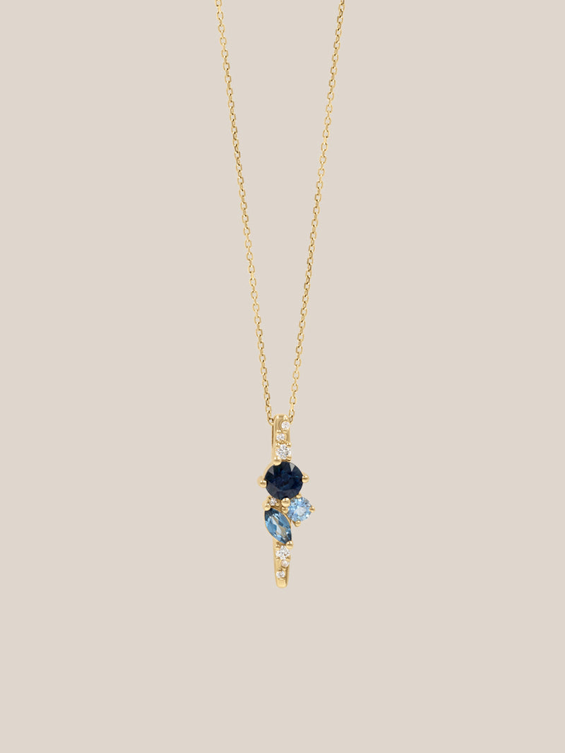 Ocean Starry Cluster Necklace