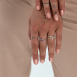 Starry Diamond Triple Band
