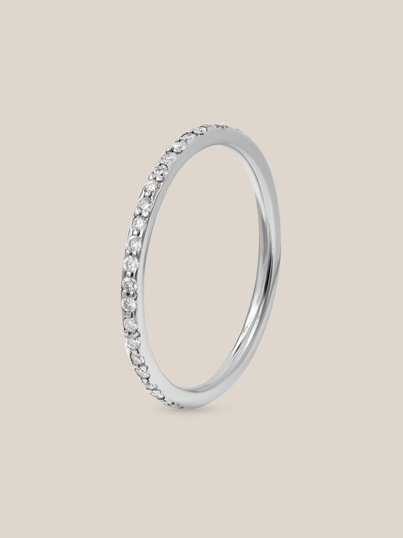 Diamond Stackable Eternity Bands