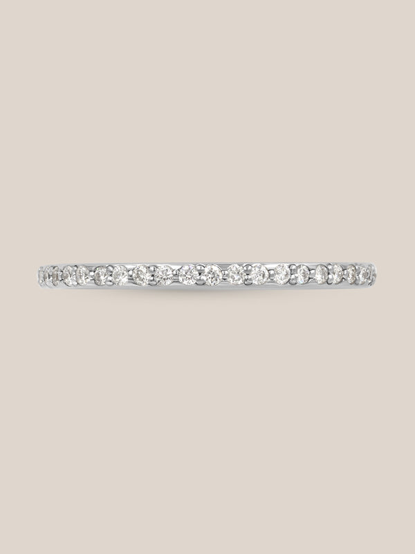 Diamond Stackable Eternity Bands