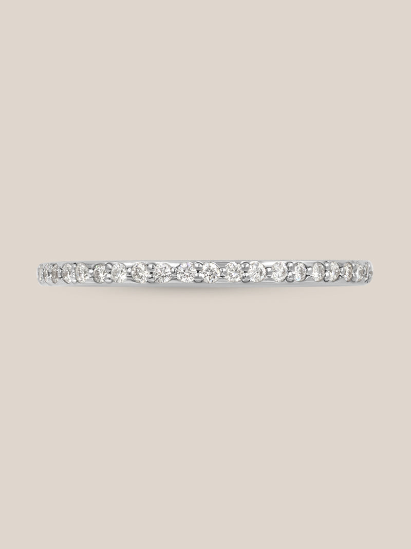 Diamond Stackable Eternity Bands