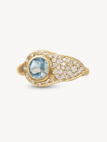 Birthstone Lock Ring