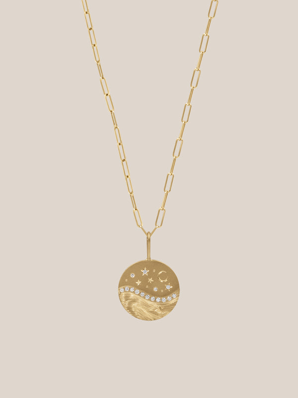 Celestial Wave Pendant
