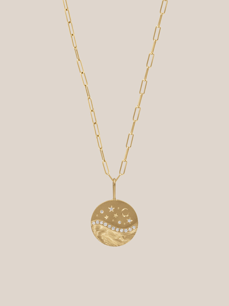 Celestial Wave Pendant