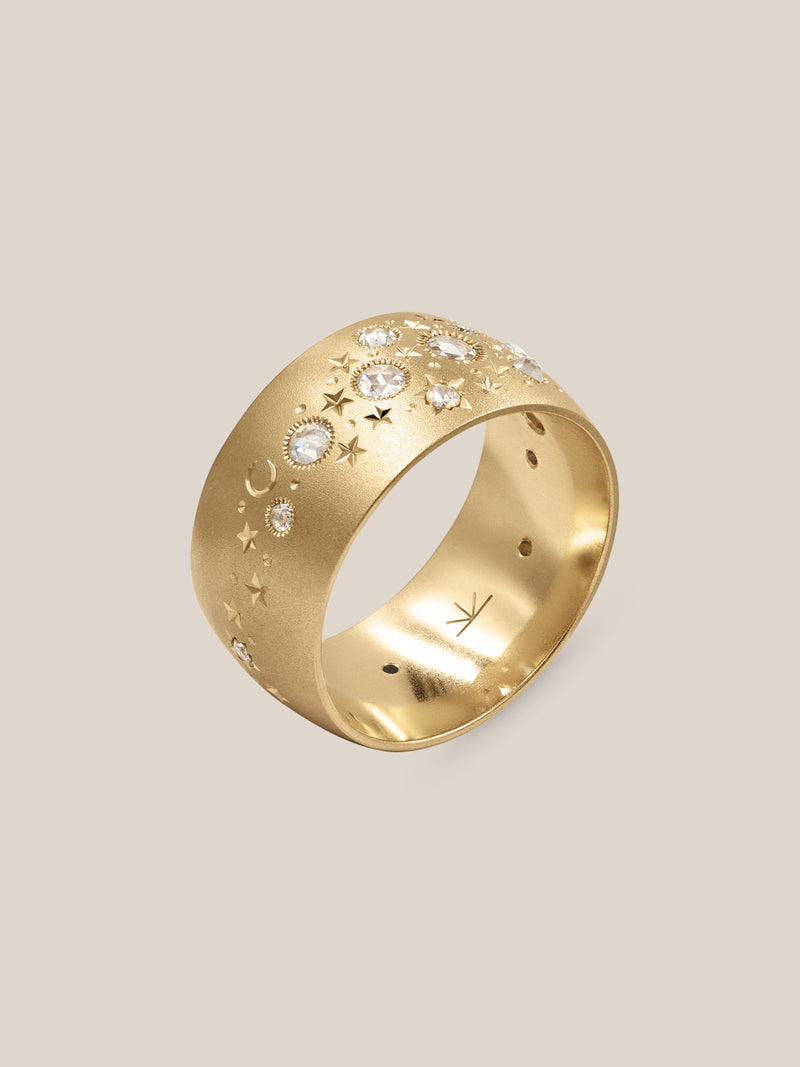 Rose Cut Celestial Band