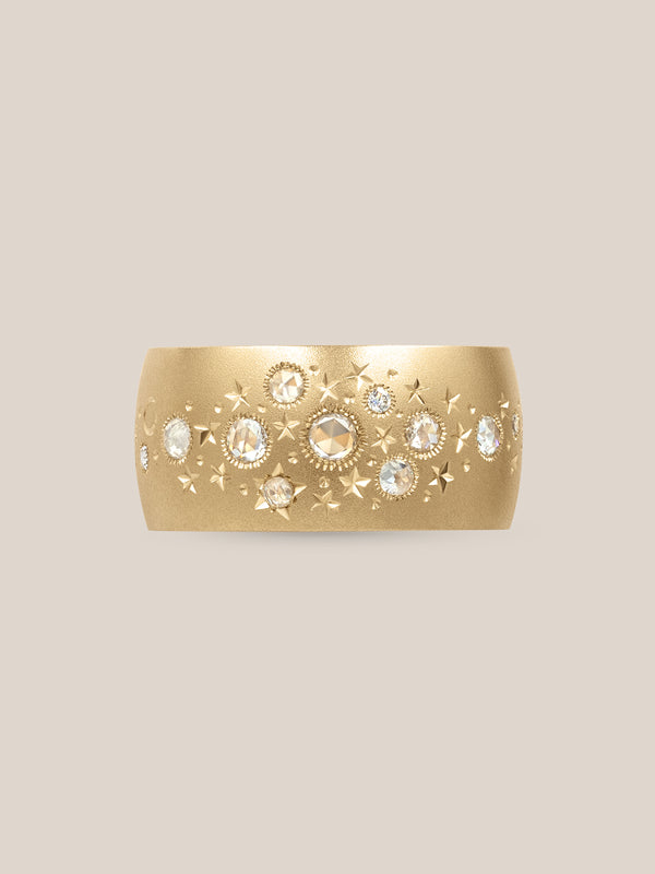 Rose Cut Celestial Band