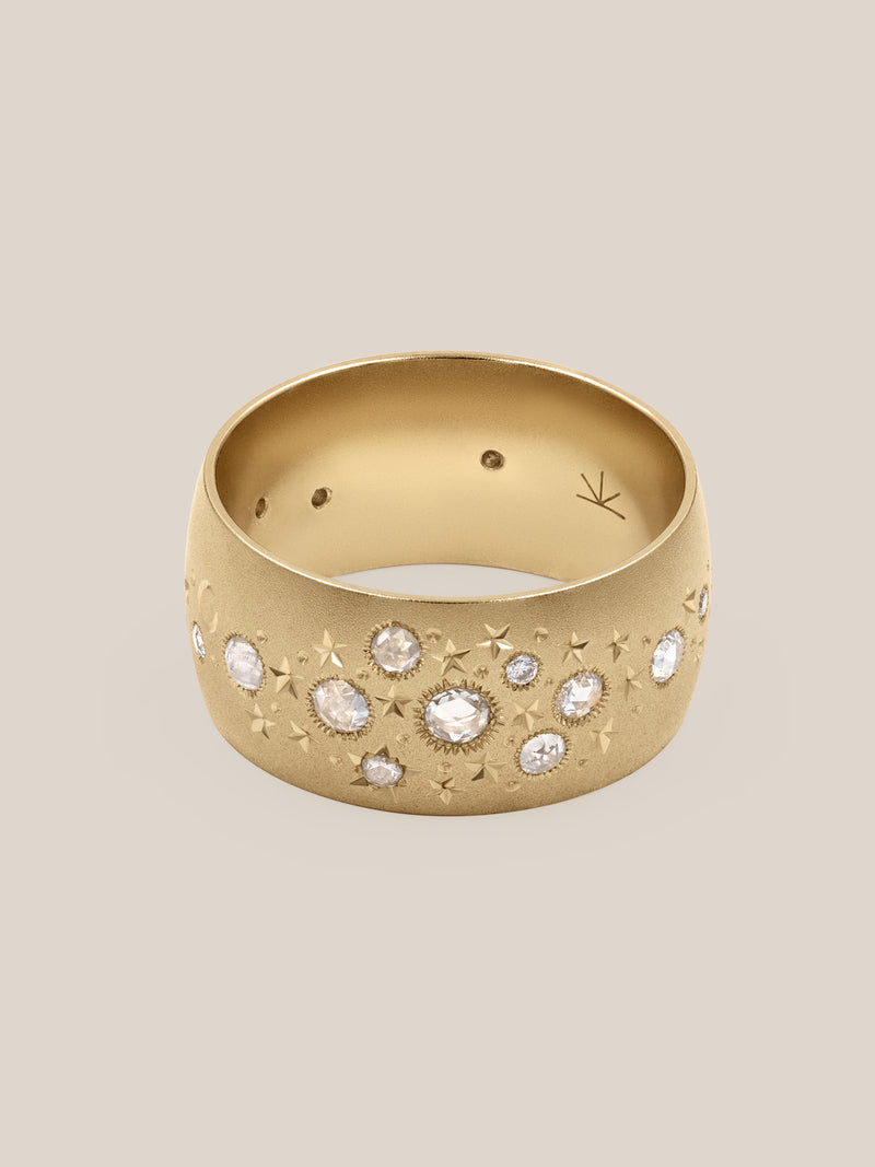 Rose Cut Celestial Band