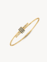 Gemstone Latch Bracelet