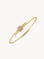 Gemstone Latch Bracelet