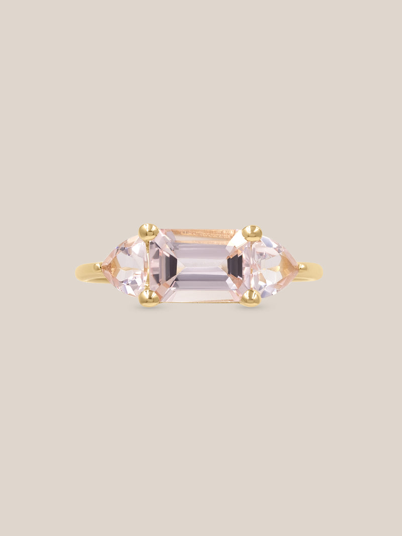 Morganite Ballerina Ring