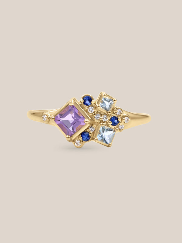 Lavender Nebula Ring