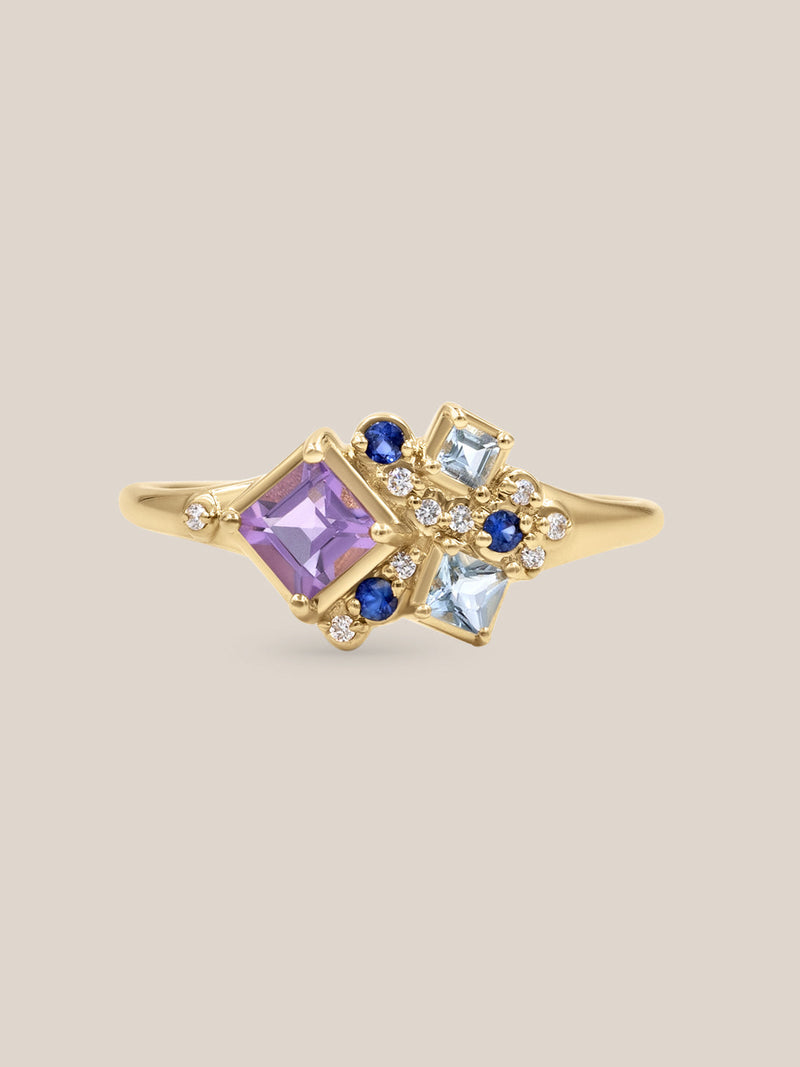 Lavender Nebula Ring