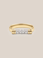 Tusk Baguette Flip Ring