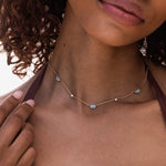 Aquamarine Azure Necklace