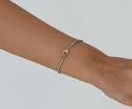 Petite Tennis Lock Bracelet
