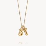 Helium Initial Necklace